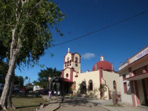Frontis de la iglesia del santuario del Rincón